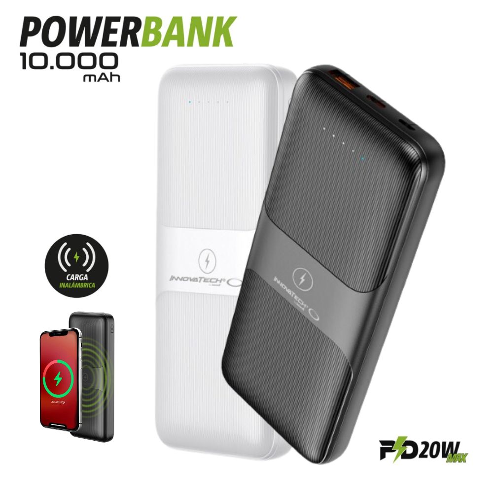 Power Bank 10000 mAh Innovatech Carga R